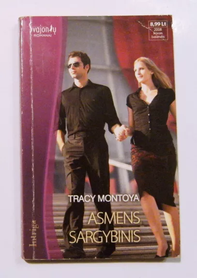 Asmens sargybinis - Tracy Montoya, knyga