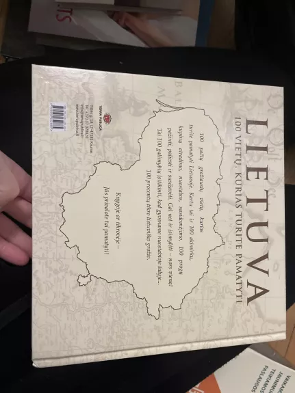 Lietuva 100 vietų, kurias turite pamatyti - Vytautas Kandrotas, knyga 1