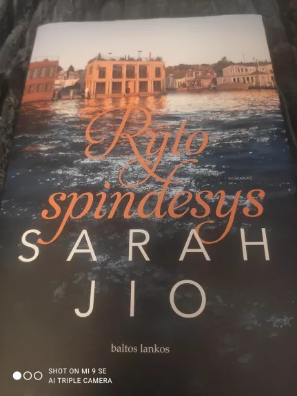 Ryto spindesys - Sarah Jio, knyga