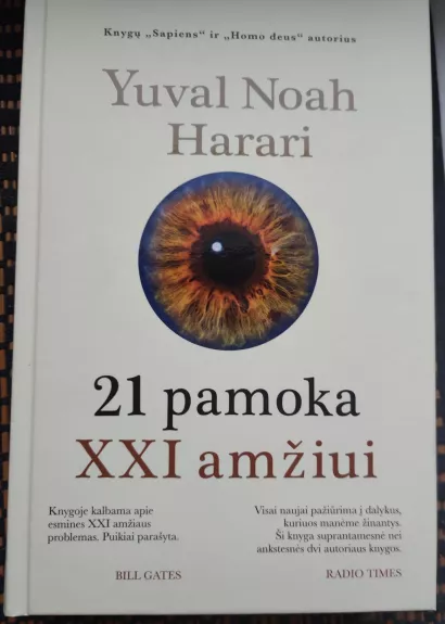 21 pamoka XXI amžiui - Yuval Noah Harari, knyga