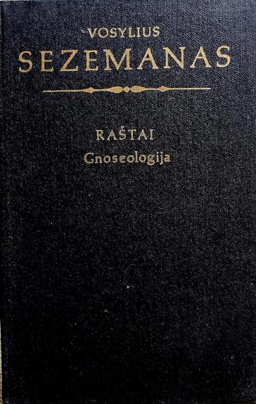 Raštai. Gnoseologija