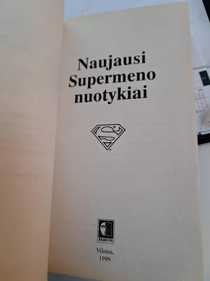 Naujausi Supermeno nuotykiai - David Gibbins, knyga 1