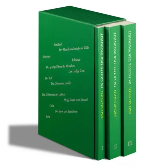 Im Lichte der Wahrheit.Gralsbotschaft.3 Bände - Abd-Ru-Shin Abd-Ru-Shin, knyga