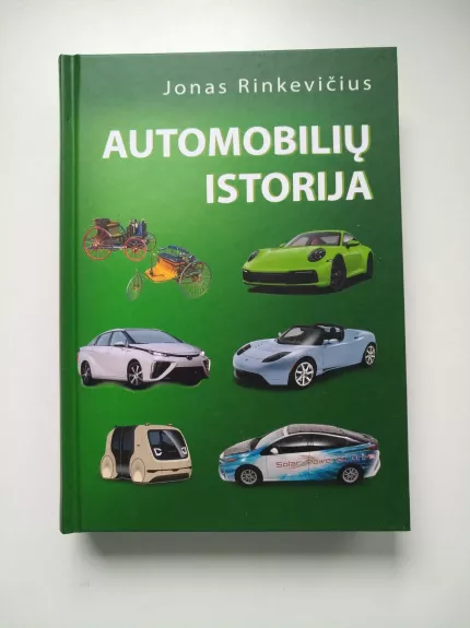 Automobilių istorija - Jonas Rinkevičius, knyga