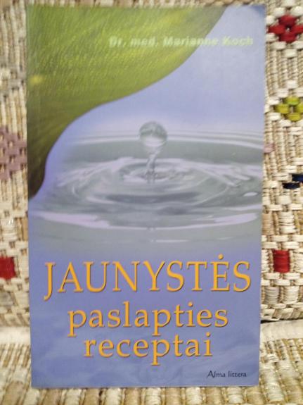 Jaunystės paslapties receptai