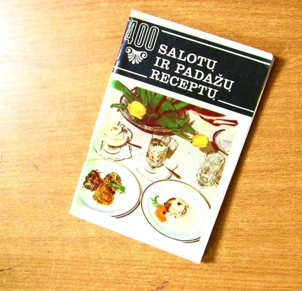 400 salotų ir padažų receptų
