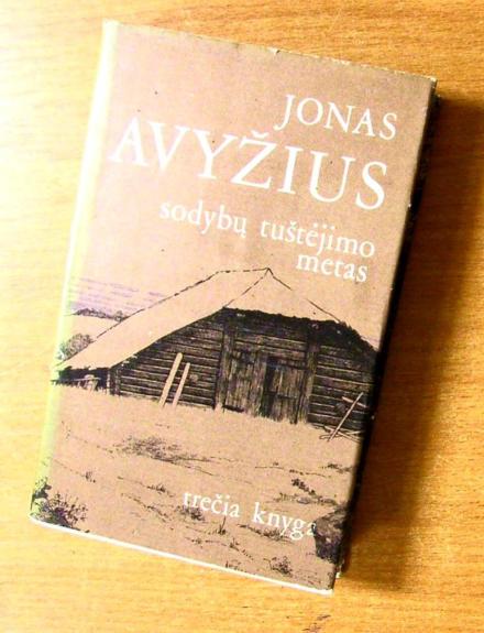 Sodybų tuštėjimo metas (3 knyga) - Jonas Avyžius, knyga