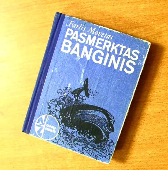 Pasmerktas banginis - Farlis Movetas, knyga