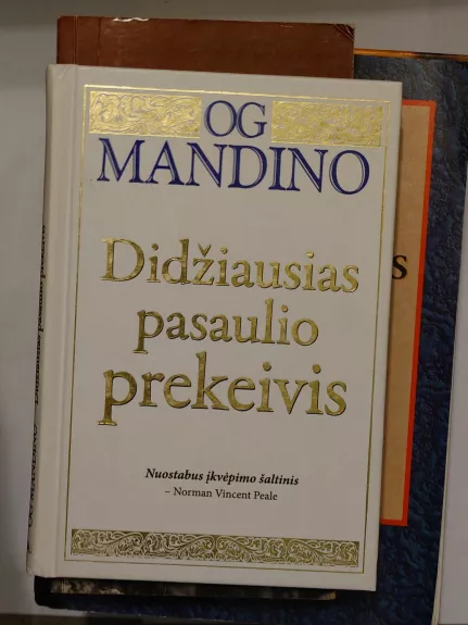 Didžiausias pasaulio prekeivis - Og Mandino, knyga