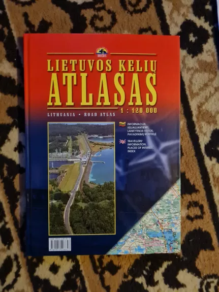 Lietuvos kelių atlasas - Mindaugas Baltrušaitis, knyga