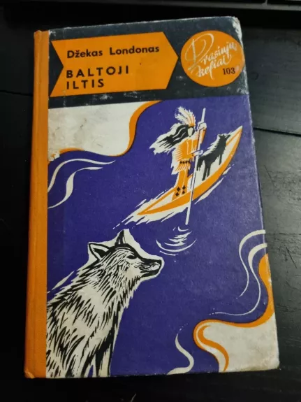 baltoji iltis - Džekas Londonas, knyga