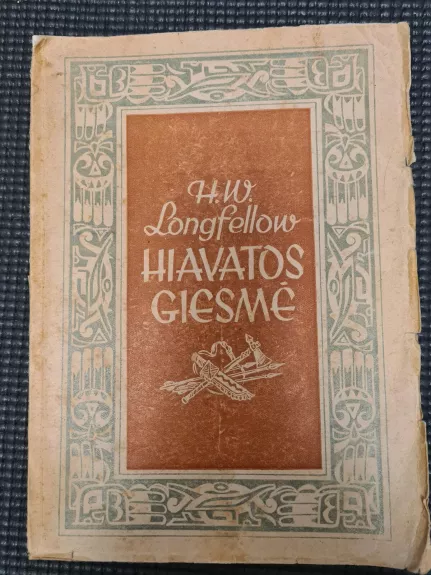 Hiavatos giesmė - Henry Longfellow, knyga 1