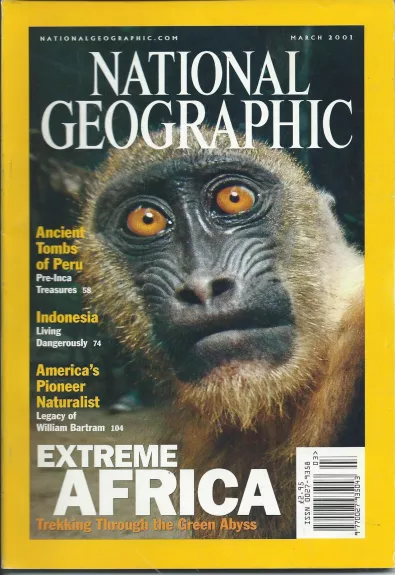 National Geographic 2001 03 - National Geographic , knyga