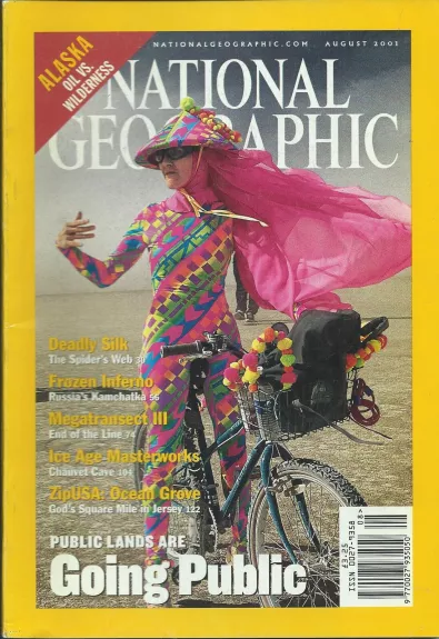 National Geographic 2001 08 - National Geographic , knyga