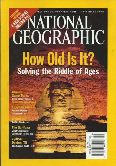 National Geographic 2001 09 - National Geographic , knyga