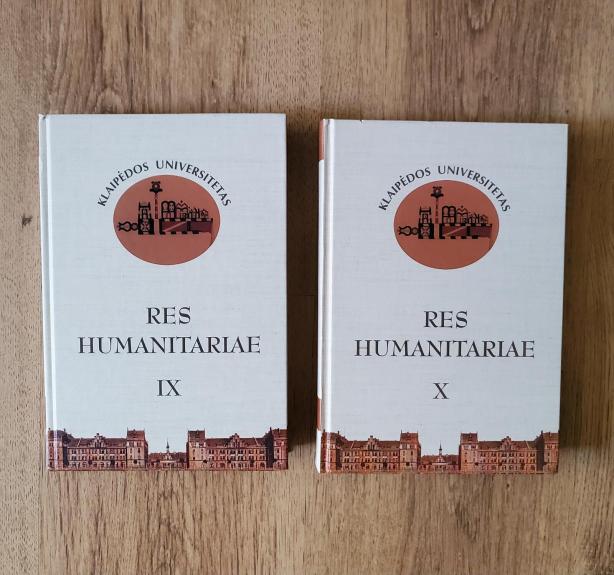 RES HUMANITARIAE X 2008 Klaipėdos universitetas