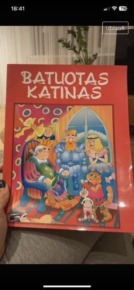 Batuotas katinas - kūryba Liaudies, knyga