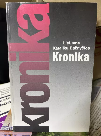 Lietuvos katalikų bažnyčios kronika - Mindaugas Bloznelis, knyga