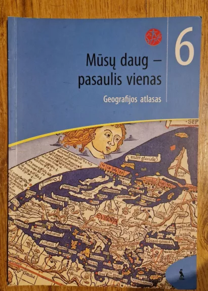 Mūsų daug - pasaulis vienas. Geografijos atlasas VI klasei. - G. Ambrutienė, R.  Krušinskienė, G.  Kynė, knyga