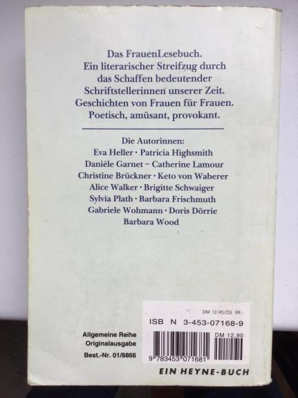 Frauen Lesebuch - Jutta Ressel, knyga 1