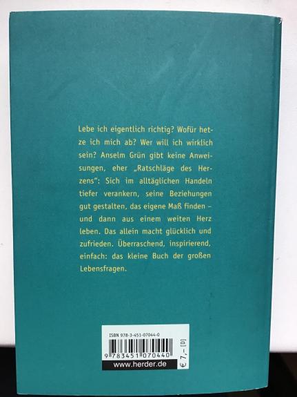 Das kleine Buch vom guten Leben - Anselm Grun, knyga 1