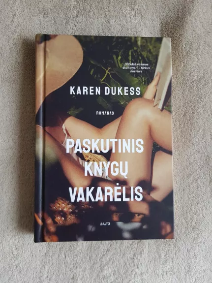 Paskutinis knygų vakarėlis - Karen Dukess, knyga 1