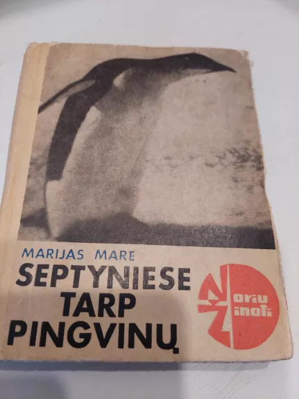 Septyniese tarp pingvinų - Marijas Mare, knyga