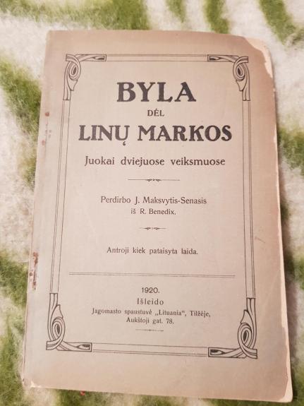 Byla dėl linų markos
