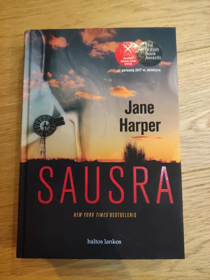 Sausra - Jane Harper, knyga