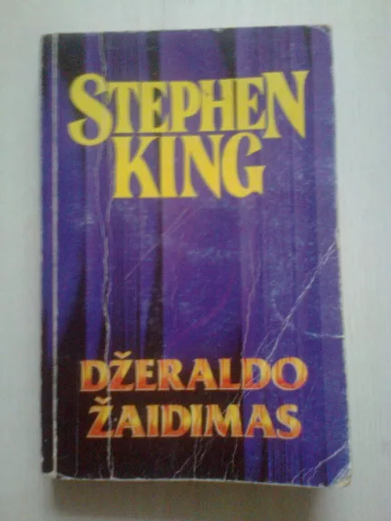 Džeraldo žaidimas - Stephen King, knyga