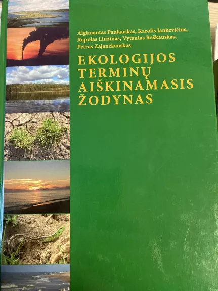 Ekologijos terminų aiškinamasis žodynas - Autorių Kolektyvas, knyga