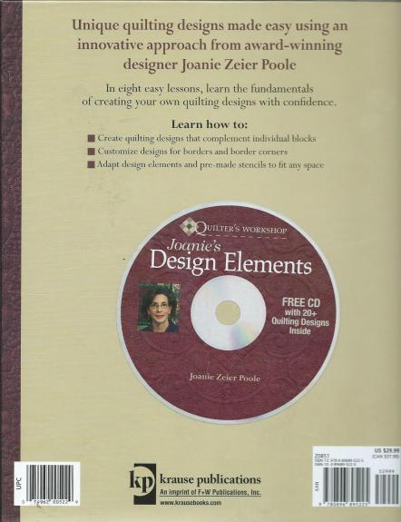 Joanie's Design Elements (Quilter's Workshop) - Autorių Kolektyvas, knyga 1