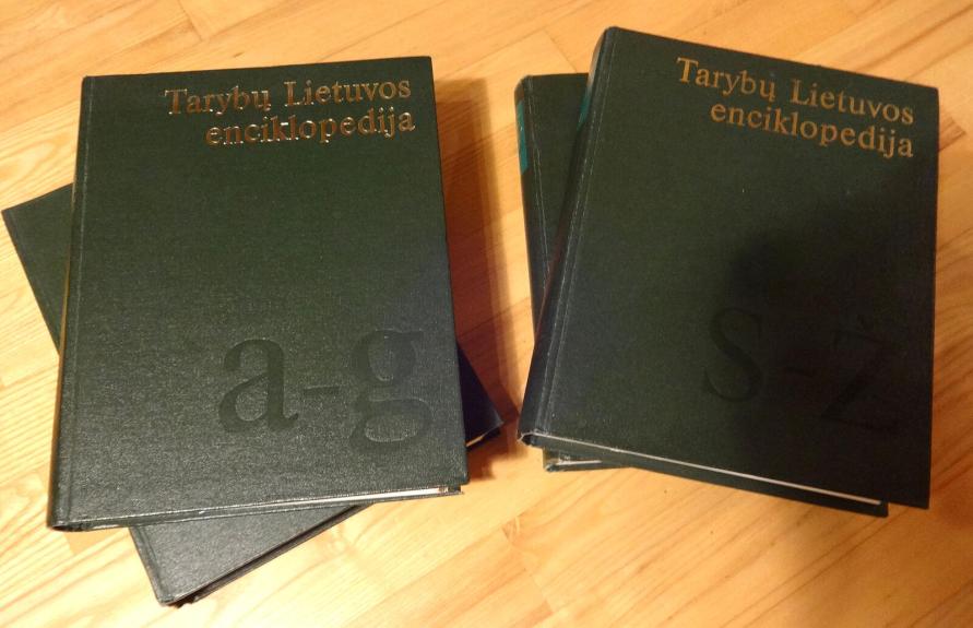 Tarybų Lietuvos enciklopedija (4 tomai)