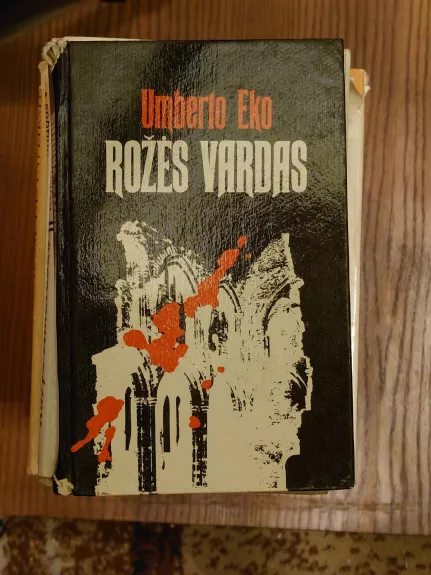 Rožės vardas - Umberto Eco, knyga