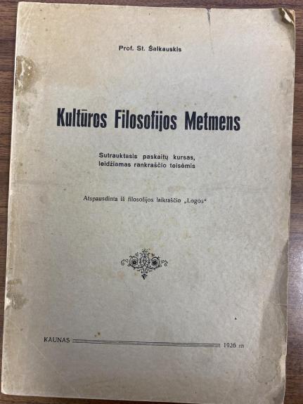Kultūros filosofijos metmens