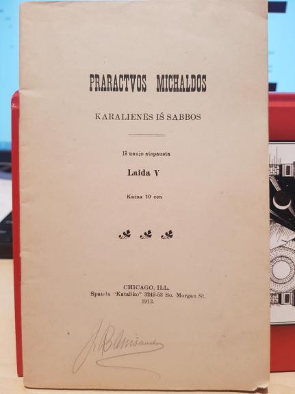 Praractwos Michaldos karalienės iš Sabbos