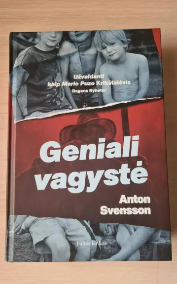 Geniali vagystė - Anton Svensson, knyga