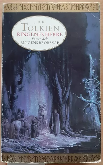 Ringens brorskap - første del av Ringenes herre - J. R. R. Tolkien, knyga