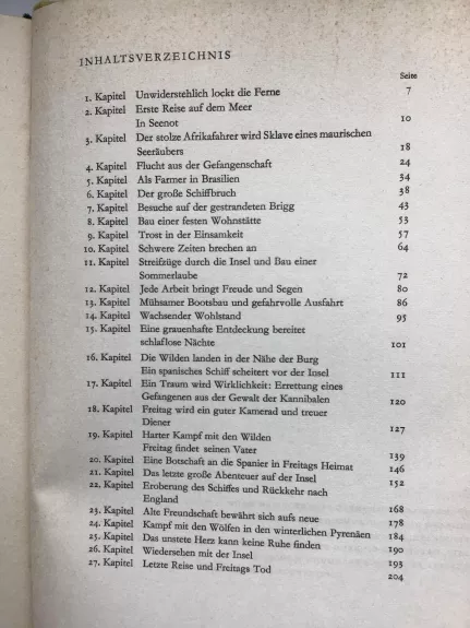 Leben und Abenteuer des Robinson Crusoe - Danielis Defo, knyga 1