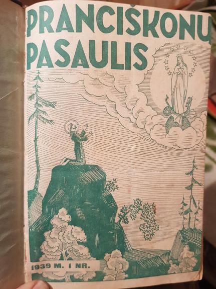 Pranciškonų pasaulis 1937-1940