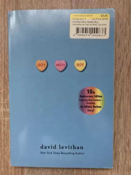 Boy meets boy - David Levithan, knyga