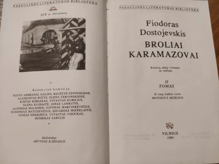 Broliai karamazovai (2 tomai) - Fiodoras Dostojevskis, knyga 1