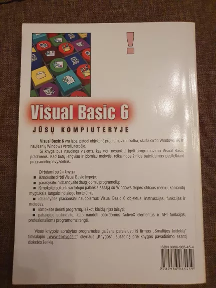 Visual Basic 6 jūsų kompiuteryje - Bangimantas Starkus, knyga 1