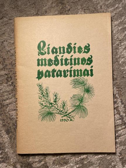 Liaudies medicinos patarimai