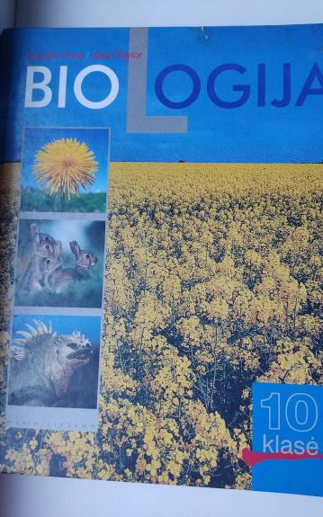 Biologija 10 klasei - G. Price, J.  Taylor, knyga