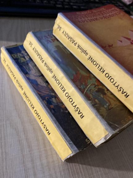 Rašytojo kelione aplink pasaulį 1.2.3dalys