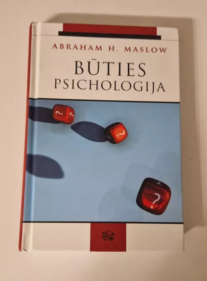 Būties psichologija - Abraham H. Maslow, knyga