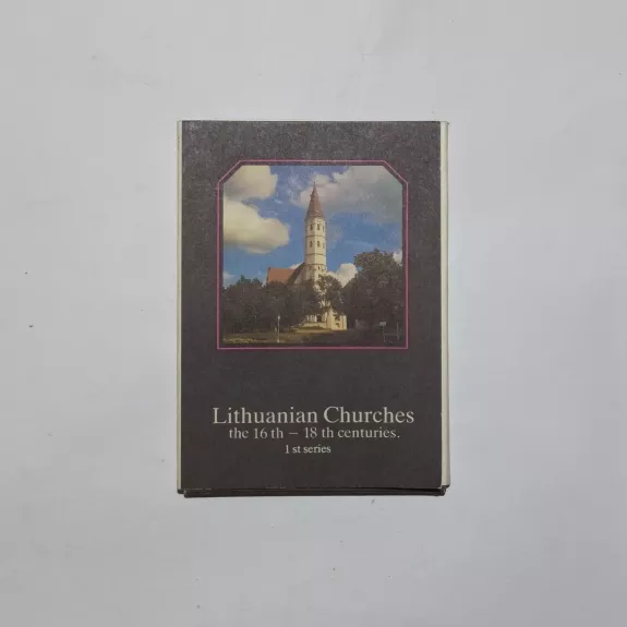 Lithuanian Churches the 16th-18th centuries - Raimondas Paknys, knyga