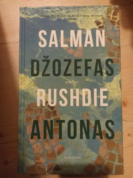 Džozefas Antonas - Salman Rushdie, knyga