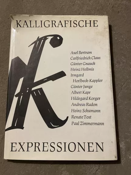 Kalligrafische Expressionen